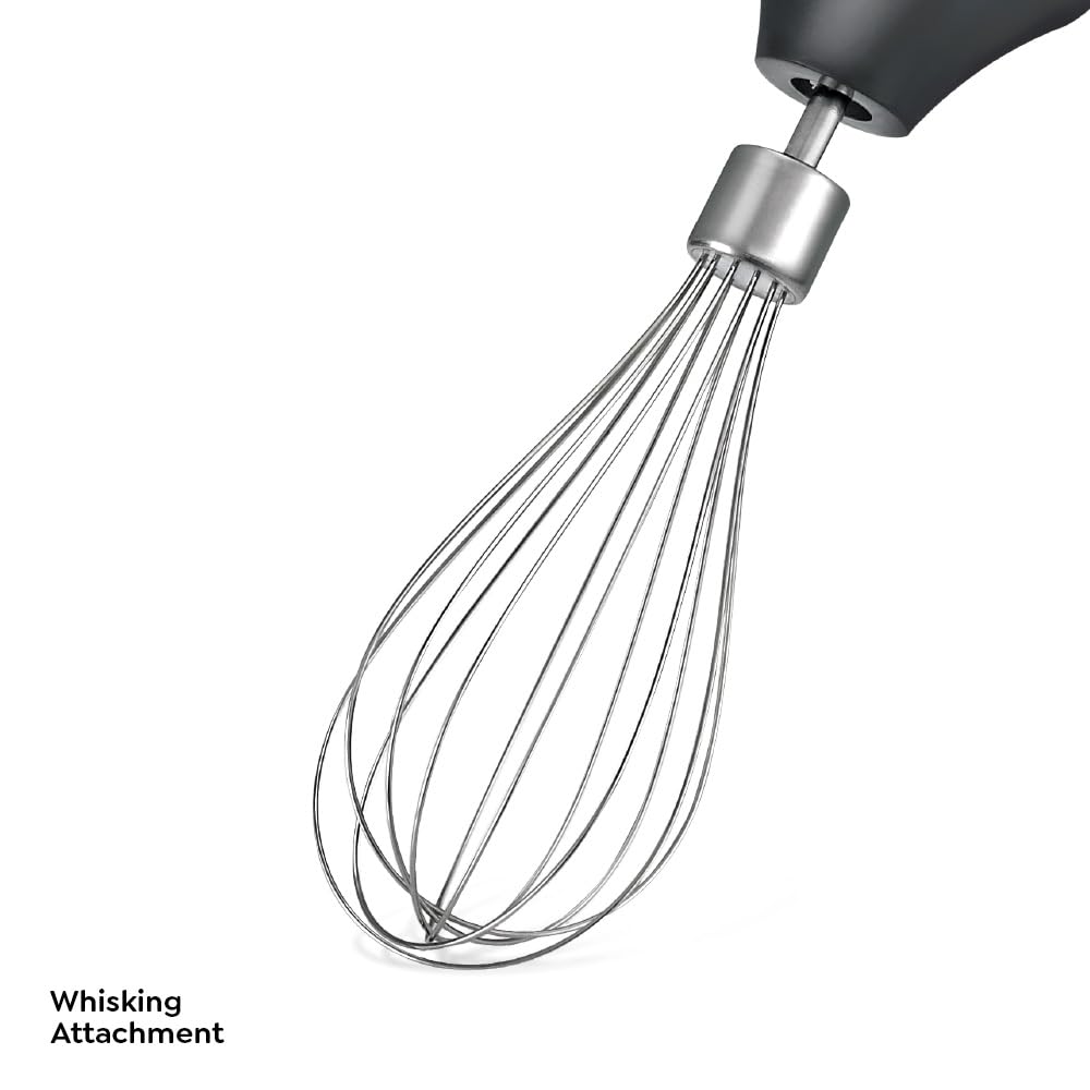 Prestige PHB 6.0 200 Watt 2 Speed Hand Blender with Blending Jar, Chopping, Whisking Attachment