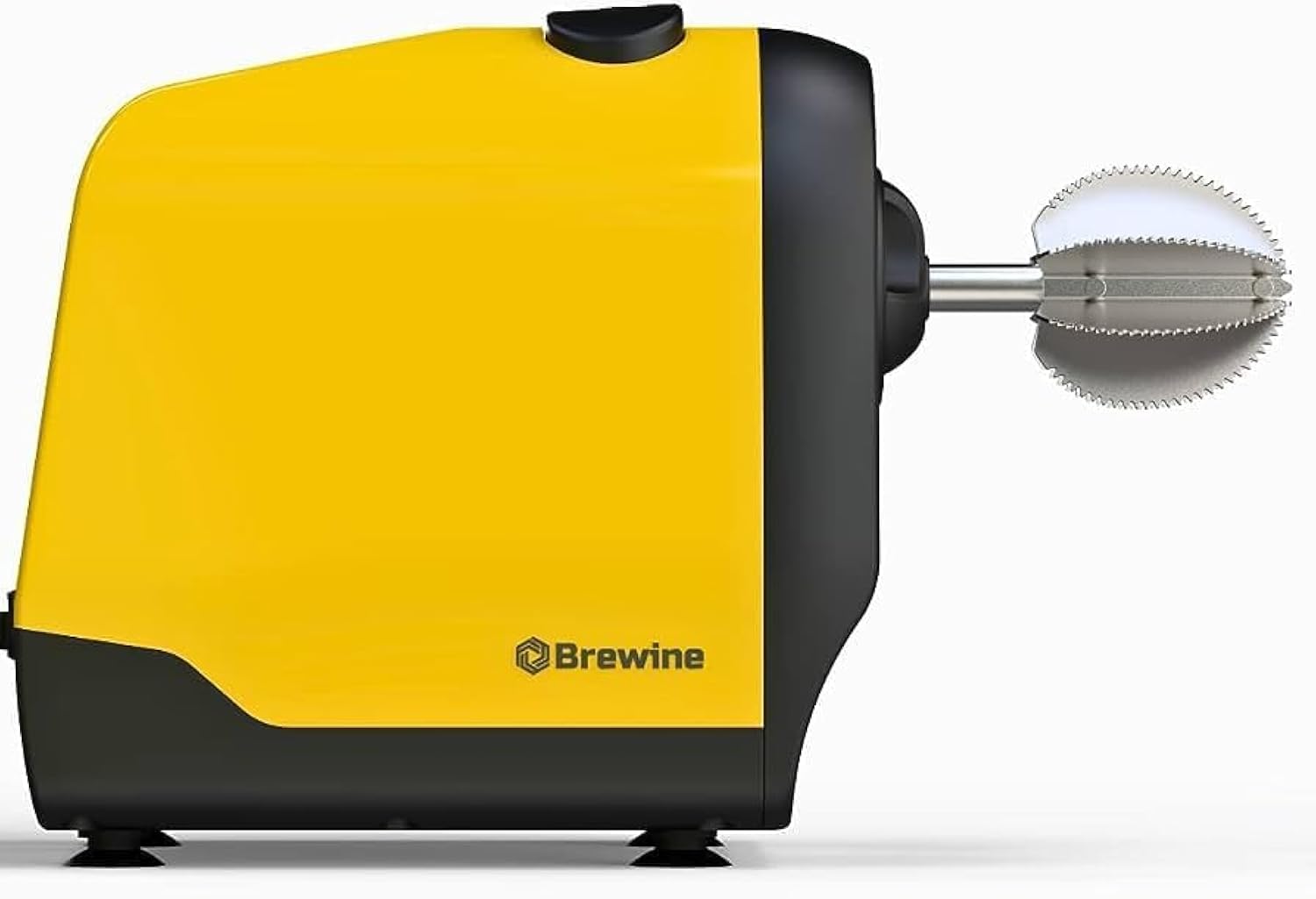 Brewine Coconut Scraper with Citrus Juice Press, 200 Watts… (Yellow)