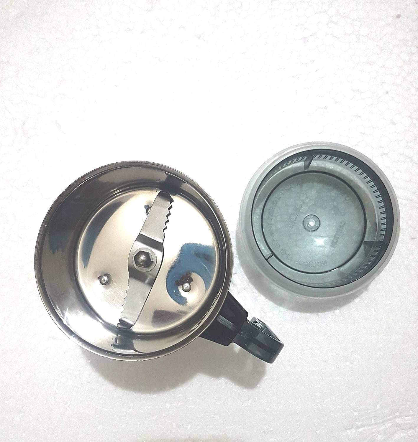 Sujata Chutney Steel Jar, 500 ml, (White), Stainless Steel (White_1)