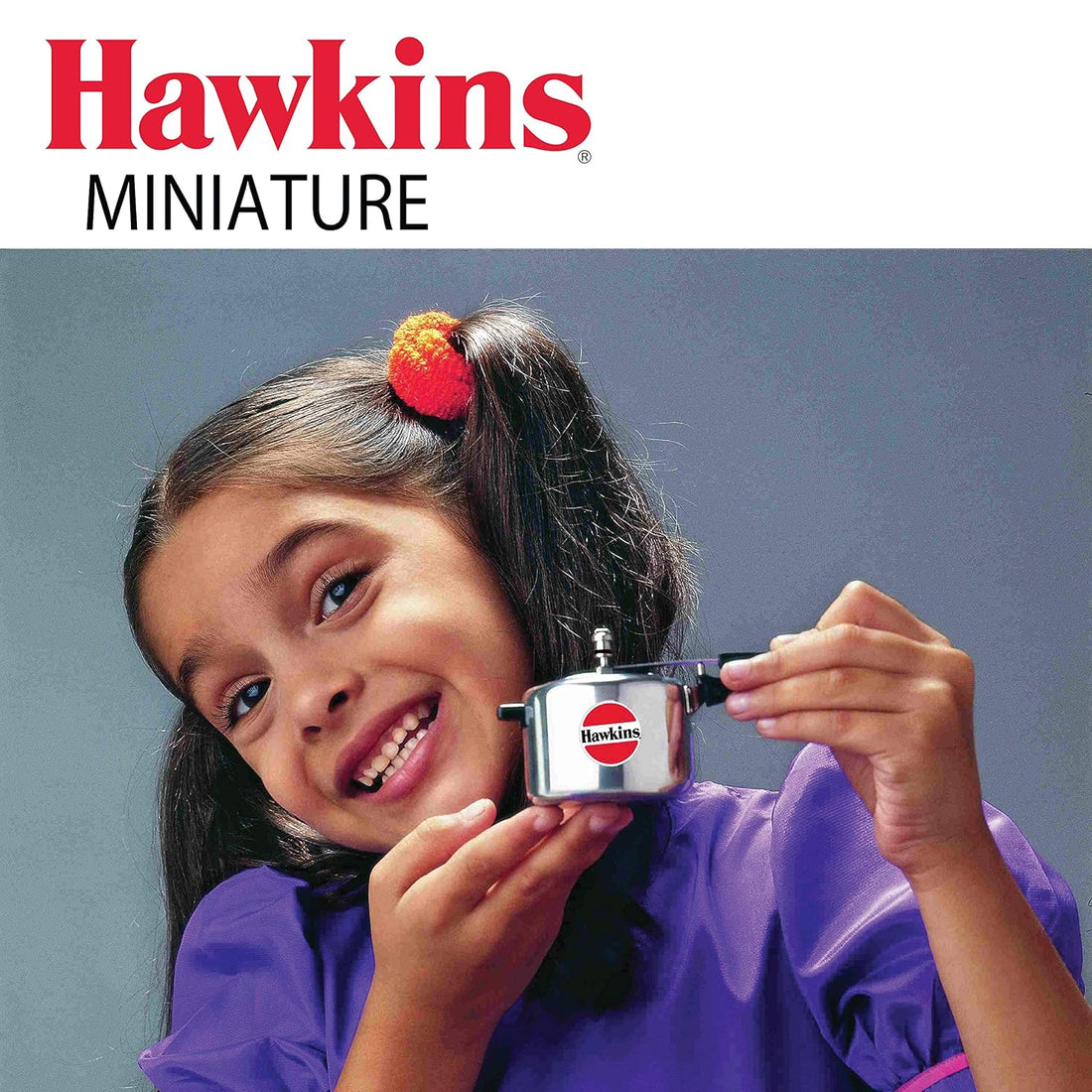 Hawkins Miniature Cooker, Toy Cooker for Kids, Mini Cooker, Small Cooker for Kids, Silver (MIN)