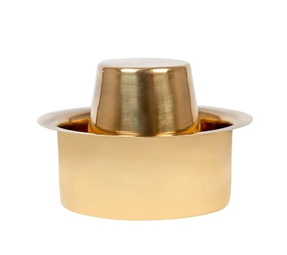 Brass Tea and Coffee Cups Set | Designer Dawara/Dabara & Tumbler for Serving Filter Coffee/Tea Traditional Kumbakonam | Coffee Serving Sets | Brass Coffee Cup