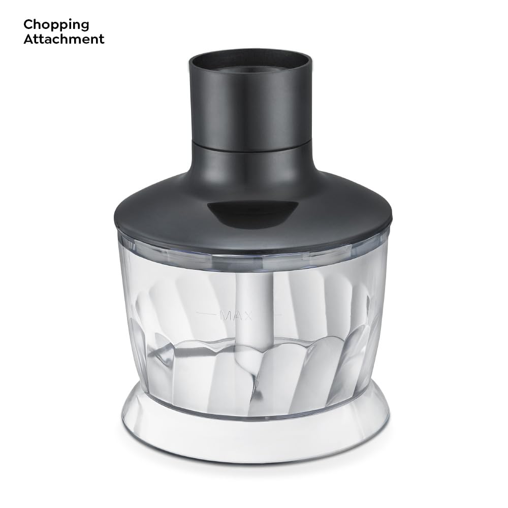 Prestige PHB 6.0 200 Watt 2 Speed Hand Blender with Blending Jar, Chopping, Whisking Attachment